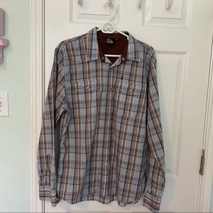 Volcom long sleeve button down shirt